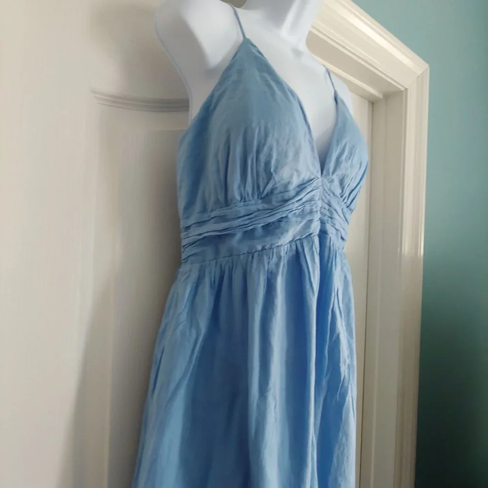Abercrombie & Fitch Dress Festival Boho Coastal Softgirl Romantic Effortless XLT